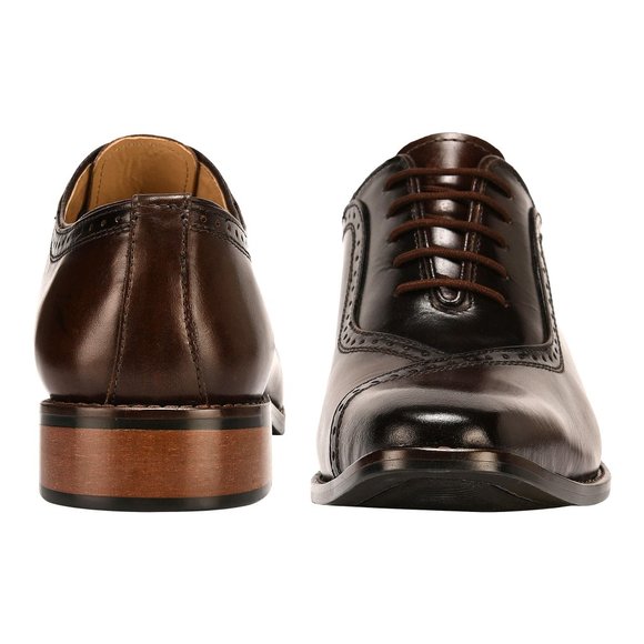 LIBERTYZENO Men\'s Brown,  Dress Shoes